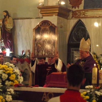 18-21 decembrie: Oituz: Peregrinatio Mariae şi misiuni populare