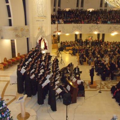 18 decembrie: Iaşi: Concert de colinde al corului ITRC în catedrala "Sfânta Fecioară Maria, Regină"