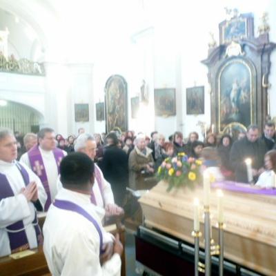 29 decembrie: Viena (Austria): Liturghie cu requiem pentru pr. Sebastian Vârgă în Parohia Leopoldsdorf