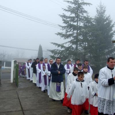 31 decembrie: Mirceşti: Funeraliile părintelui Sebastian Vârgă