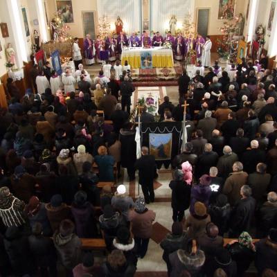 31 decembrie: Mirceşti: Funeraliile părintelui Sebastian Vârgă