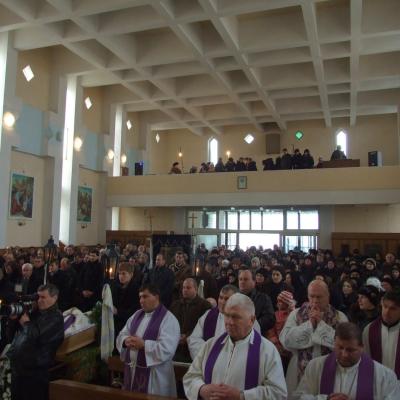 31 decembrie: Mirceşti: Funeraliile părintelui Sebastian Vârgă