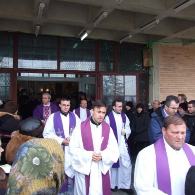 31 decembrie: Mirceşti: Funeraliile părintelui Sebastian Vârgă