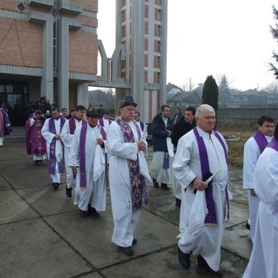 31 decembrie: Mirceşti: Funeraliile părintelui Sebastian Vârgă