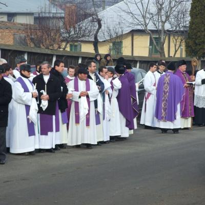 31 decembrie: Mirceşti: Funeraliile părintelui Sebastian Vârgă
