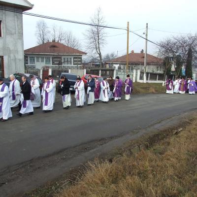 31 decembrie: Mirceşti: Funeraliile părintelui Sebastian Vârgă
