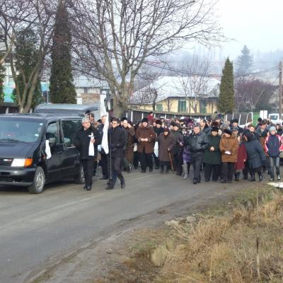31 decembrie: Mirceşti: Funeraliile părintelui Sebastian Vârgă
