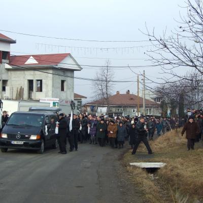 31 decembrie: Mirceşti: Funeraliile părintelui Sebastian Vârgă