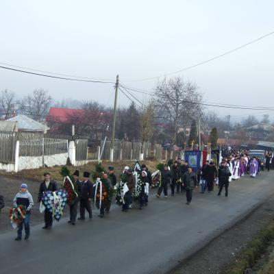 31 decembrie: Mirceşti: Funeraliile părintelui Sebastian Vârgă