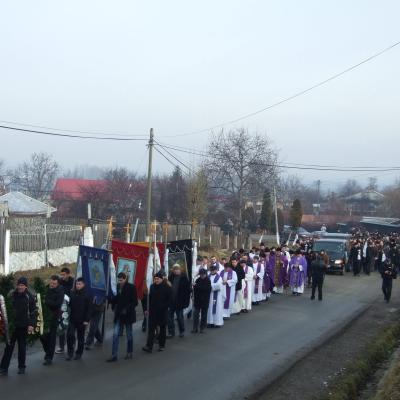 31 decembrie: Mirceşti: Funeraliile părintelui Sebastian Vârgă