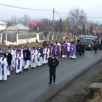 31 decembrie: Mirceşti: Funeraliile părintelui Sebastian Vârgă