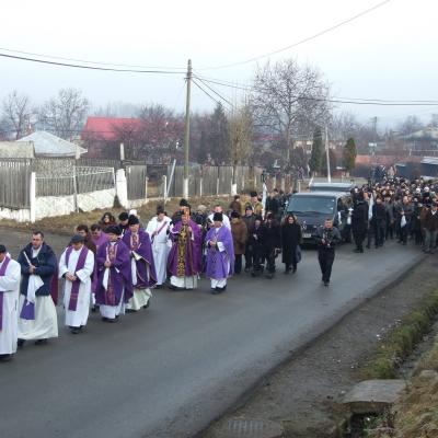 31 decembrie: Mirceşti: Funeraliile părintelui Sebastian Vârgă