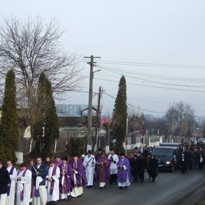 31 decembrie: Mirceşti: Funeraliile părintelui Sebastian Vârgă