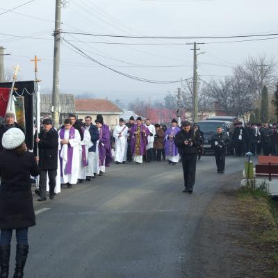 31 decembrie: Mirceşti: Funeraliile părintelui Sebastian Vârgă