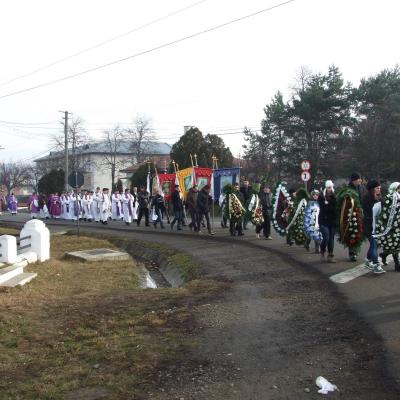 31 decembrie: Mirceşti: Funeraliile părintelui Sebastian Vârgă