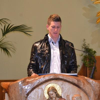 8 ianuarie: Roma: Episcopul auxiliar Giuseppe Marciante în vizită la comunitatea română