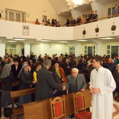 22 ianuarie: Iaşi (Casa "Sfântul Iosif"): Săptămâna de Rugăciune pentru Unitatea Creştinilor - ziua a cincea