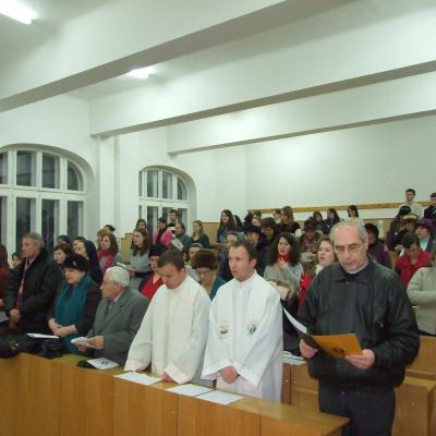 23 ianuarie: Iaşi (Facultatea de Teologie Romano-Catolică - UAIC): Săptămâna de Rugăciune pentru Unitatea Creştinilor - ziua a şasea