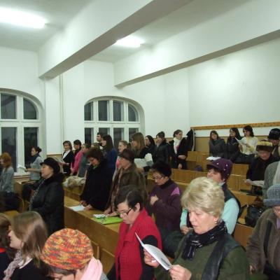 23 ianuarie: Iaşi (Facultatea de Teologie Romano-Catolică - UAIC): Săptămâna de Rugăciune pentru Unitatea Creştinilor - ziua a şasea