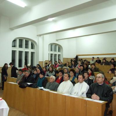 23 ianuarie: Iaşi (Facultatea de Teologie Romano-Catolică - UAIC): Săptămâna de Rugăciune pentru Unitatea Creştinilor - ziua a şasea