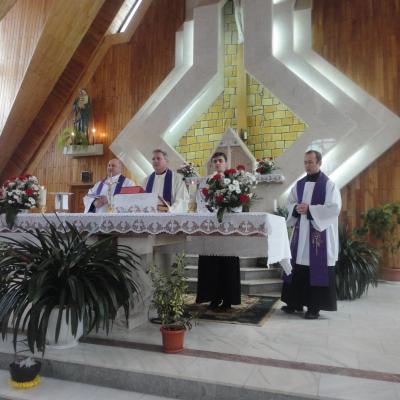 27 ianuarie: Slănic Moldova: Liturghie cu requiem pentru odihna sufletului preotului Francisc Căzănel