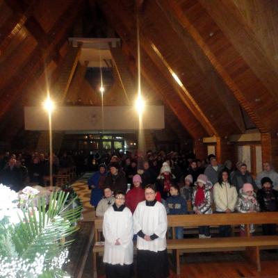 27 ianuarie: Slănic Moldova: Liturghie cu requiem pentru odihna sufletului preotului Francisc Căzănel