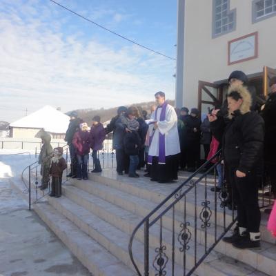 27 ianuarie: Slănic Moldova: Liturghie cu requiem pentru odihna sufletului preotului Francisc Căzănel
