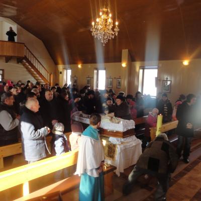 27 ianuarie: Slănic Moldova: Liturghie cu requiem pentru odihna sufletului preotului Francisc Căzănel