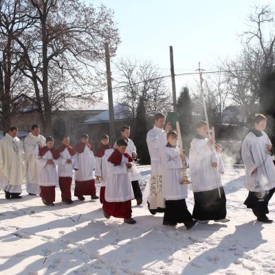 29 ianuarie: Buruieneşti: Noi membri în "Armata Maicii Domnului"