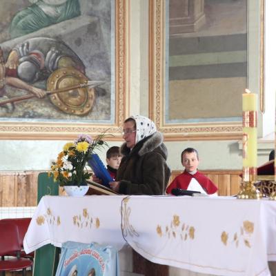 29 ianuarie: Buruieneşti: Noi membri în "Armata Maicii Domnului"