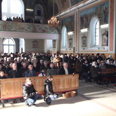 29 ianuarie: Buruieneşti: Noi membri în "Armata Maicii Domnului"