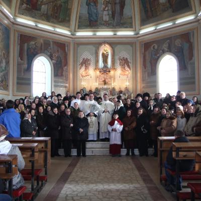 29 ianuarie: Buruieneşti: Noi membri în "Armata Maicii Domnului"