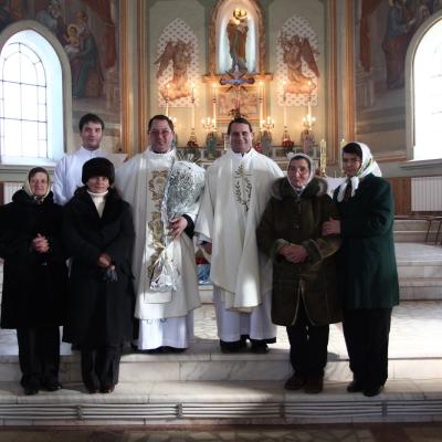 29 ianuarie: Buruieneşti: Noi membri în "Armata Maicii Domnului"