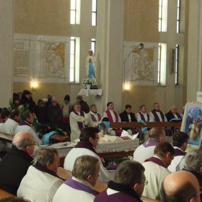 30 ianuarie: Şcheia: Funeraliile părintelui Francisc Căzănel