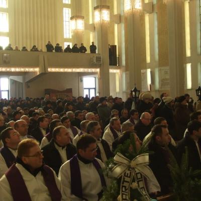 30 ianuarie: Şcheia: Funeraliile părintelui Francisc Căzănel