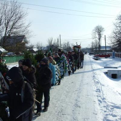 30 ianuarie: Şcheia: Funeraliile părintelui Francisc Căzănel