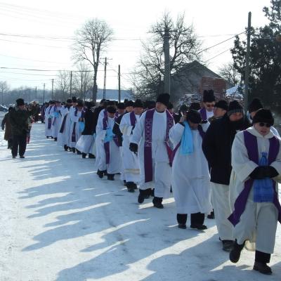 30 ianuarie: Şcheia: Funeraliile părintelui Francisc Căzănel