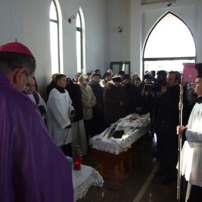 30 ianuarie: Şcheia: Funeraliile părintelui Francisc Căzănel