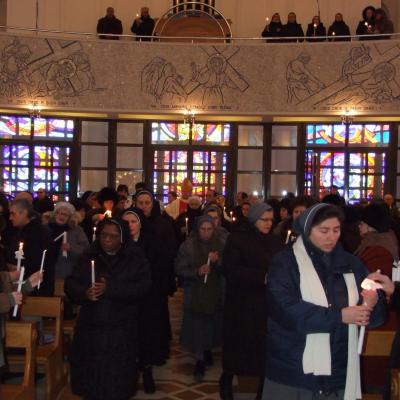 2 februarie: Iaşi: Ziua Persoanelor Consacrate