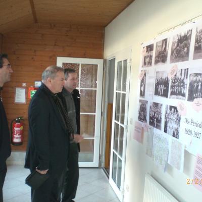 2 februarie: Bad Deutsch-Altenburg: Vizita episcopului Petru Gherghel în localitatea natală a episcopului martir Anton Durcovici