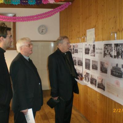 2 februarie: Bad Deutsch-Altenburg: Vizita episcopului Petru Gherghel în localitatea natală a episcopului martir Anton Durcovici