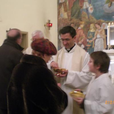 2 februarie: Bad Deutsch-Altenburg: Vizita episcopului Petru Gherghel în localitatea natală a episcopului martir Anton Durcovici