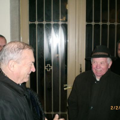 2 februarie: Bad Deutsch-Altenburg: Vizita episcopului Petru Gherghel în localitatea natală a episcopului martir Anton Durcovici