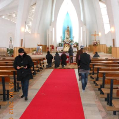 2-5 februarie: Lespezi: Peregrinatio Mariae