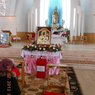 2-5 februarie: Lespezi: Peregrinatio Mariae