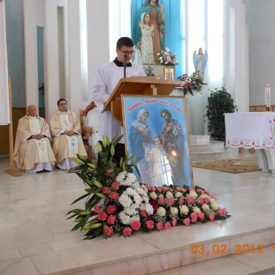 2-5 februarie: Lespezi: Peregrinatio Mariae