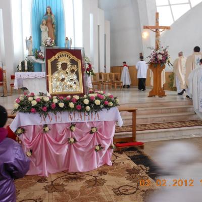 2-5 februarie: Lespezi: Peregrinatio Mariae
