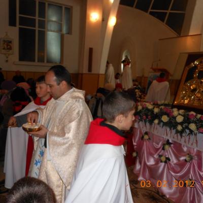 2-5 februarie: Lespezi: Peregrinatio Mariae