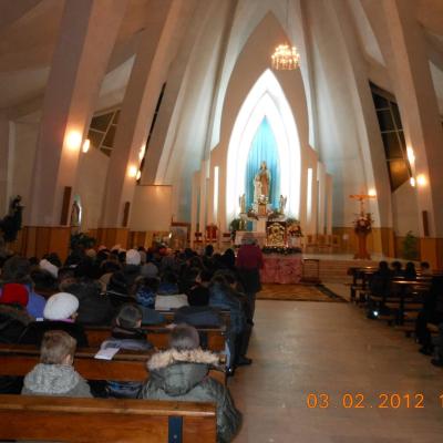 2-5 februarie: Lespezi: Peregrinatio Mariae