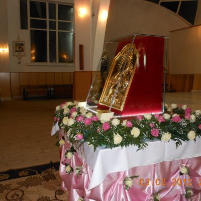2-5 februarie: Lespezi: Peregrinatio Mariae